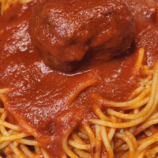Kids Spaghetti & Meatballs.