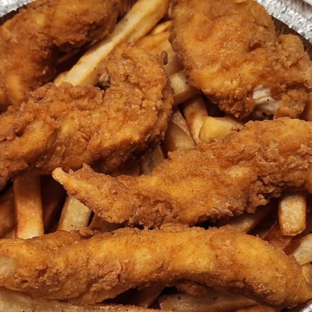 Chicken Fingers & Fries.