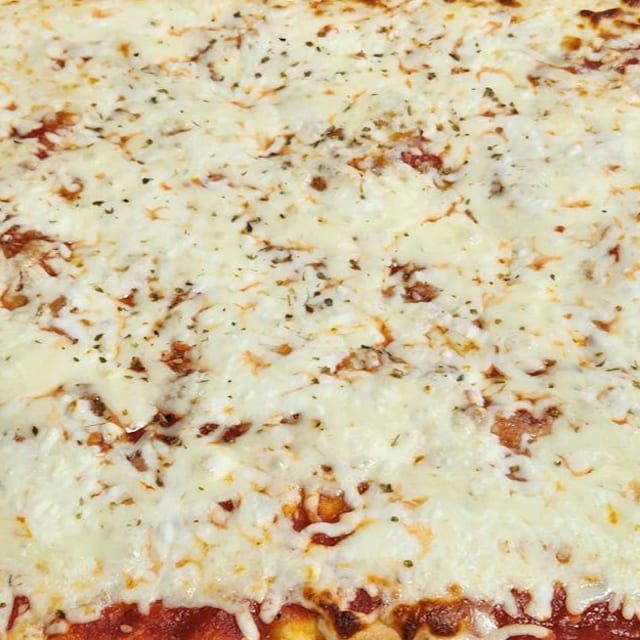 Traditional Sicilian Pizza.