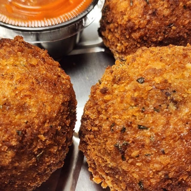 Arancino Italian Rice Balls.