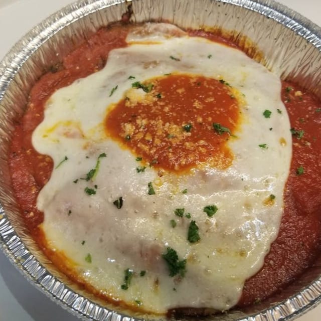 Chicken Parmigiana.