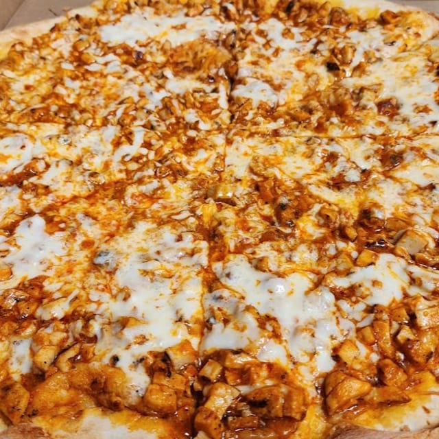 Buffalo Chicken Pizza.