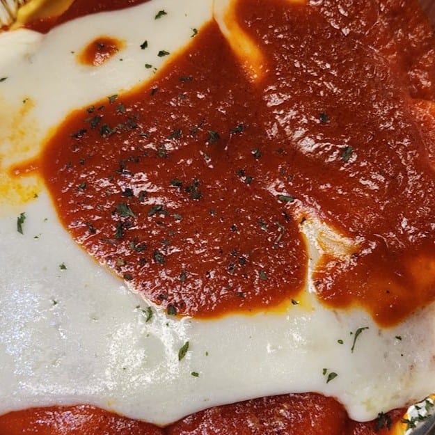 Baked Cheese Ravioli.