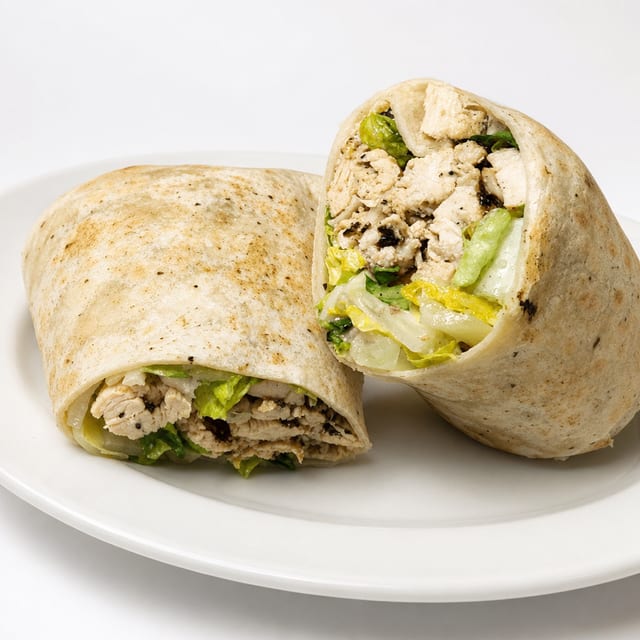 Chicken Caesar Wrap.