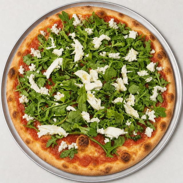 Burrata Pizza.