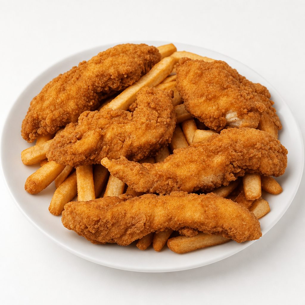 Chicken Fingers & Fries.