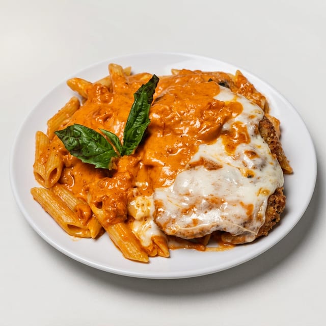Chicken Vodka Parmigiana.