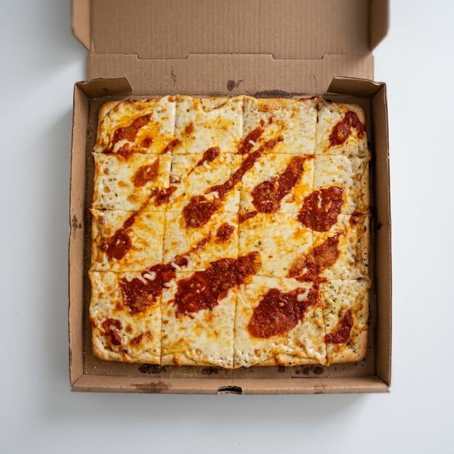 Traditional Brooklyn Pizza.