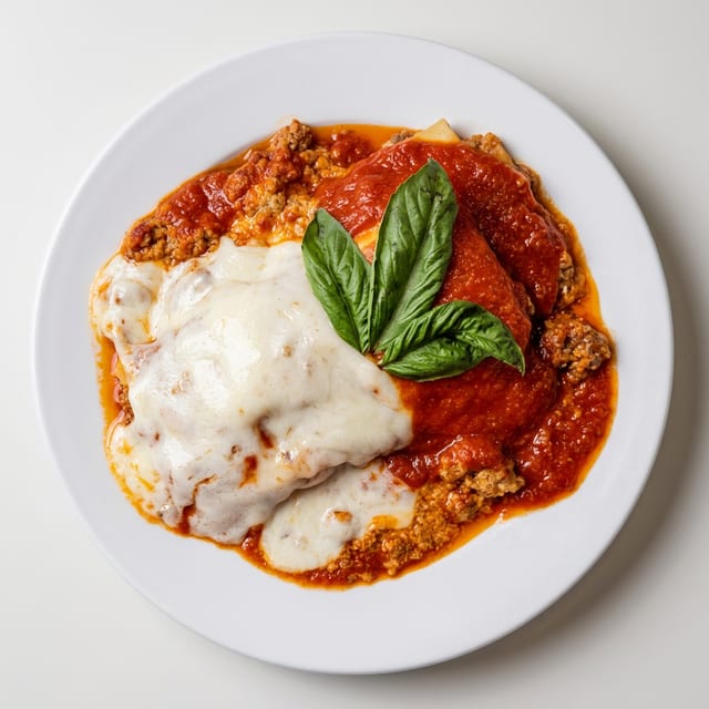 Meat Lasagna.
