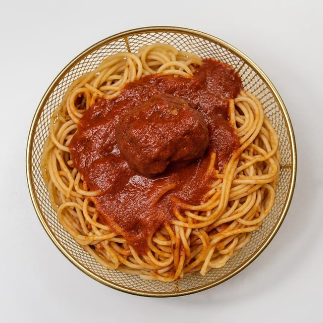 Kids Spaghetti & Meatballs.