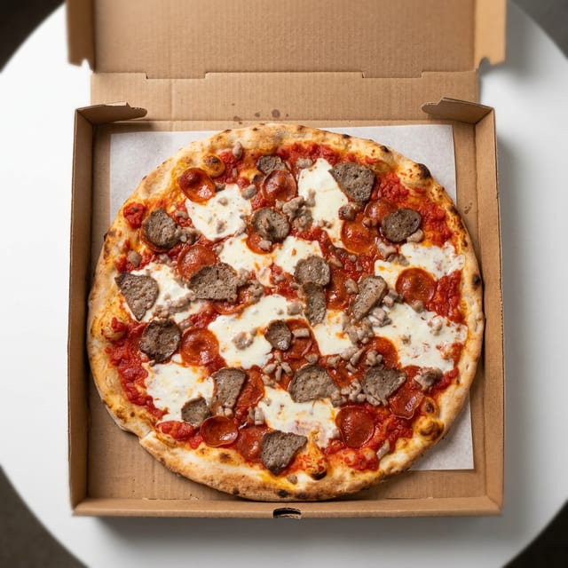 La Carne Pizza.