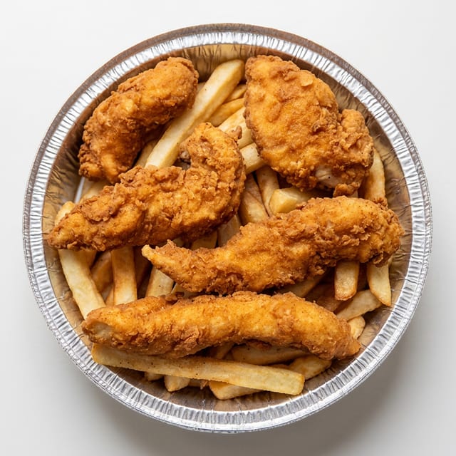 Chicken Fingers & Fries.